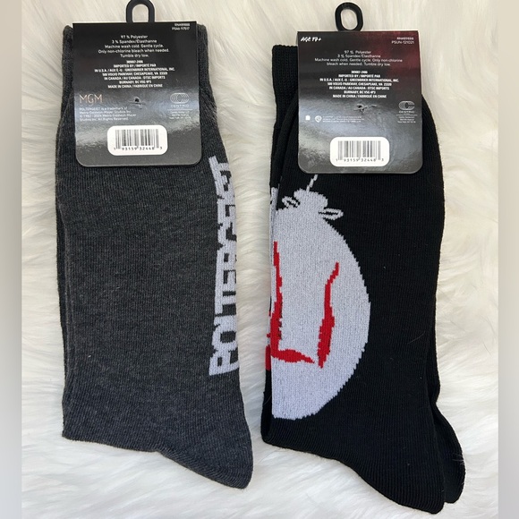 Pennywise & Poltergeist Adult Socks Set Of 2 - Picture 2 of 2